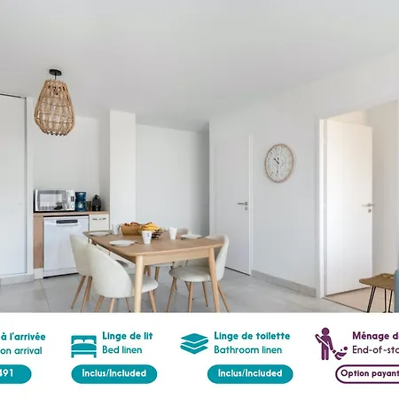 A 50m De La Plage, Vue 6 Pers Apartment *